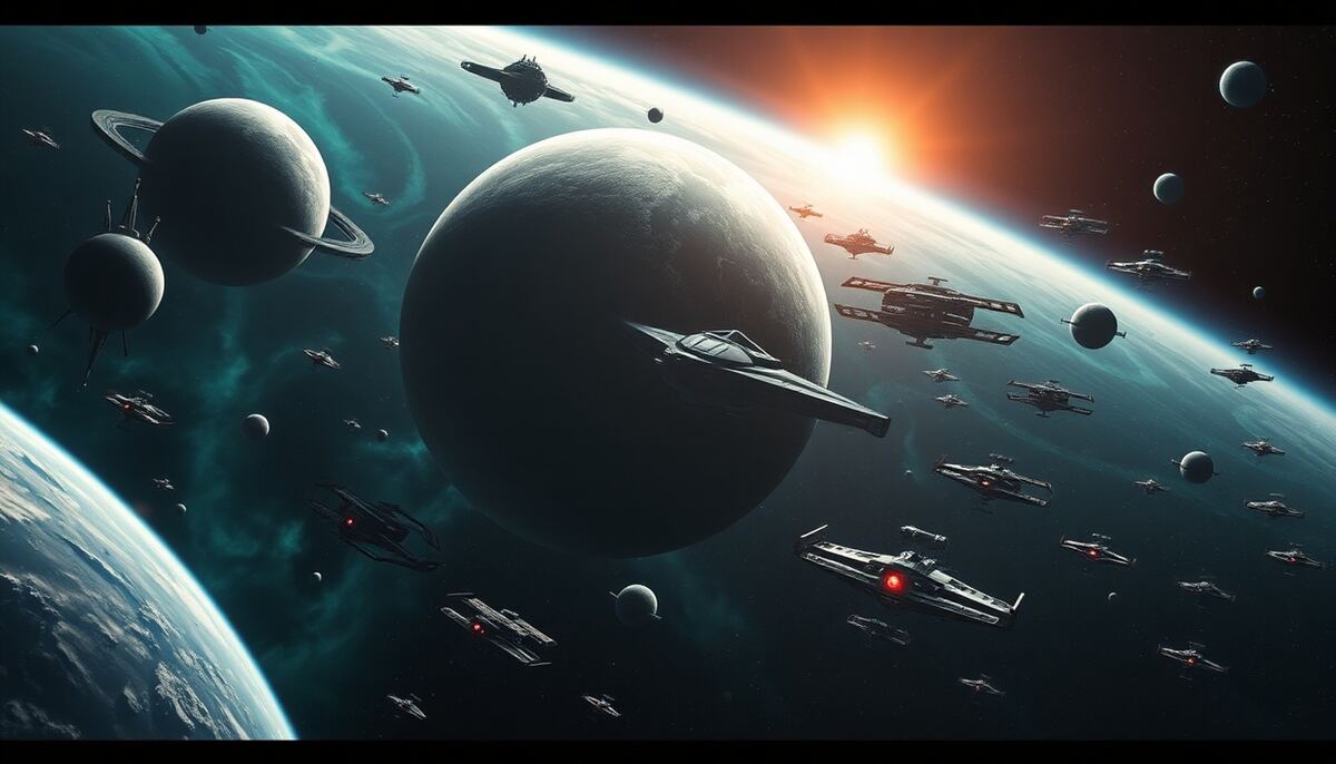 Multi-planet OGame empire showing the value of colonization and expansion
