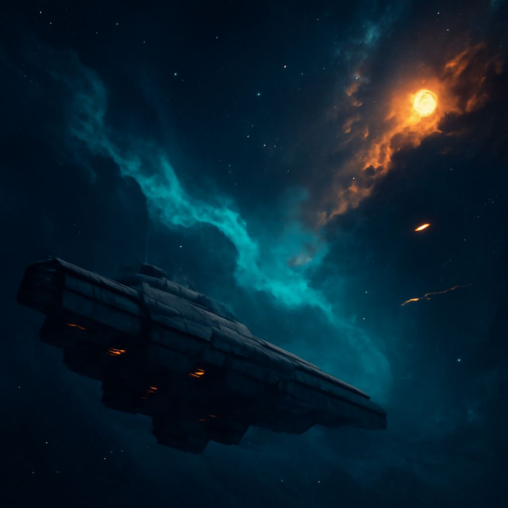 Solar- und Bergbauanlagen auf einem Planeten im OGame-Universum