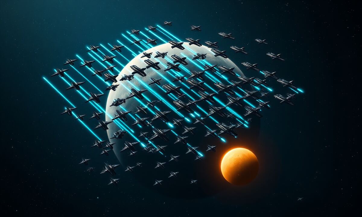 Verschiedene außerirdische Lebensformen passen sich an verschiedene Planeten an