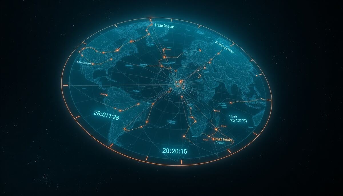 OGame fleet planning with a holographic star map on a speed server